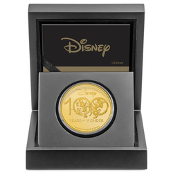 Niue: Disney 100 Años de Maravilla - Mickey Mouse y Minnie Mouse 1 oz Oro 2023 Proof