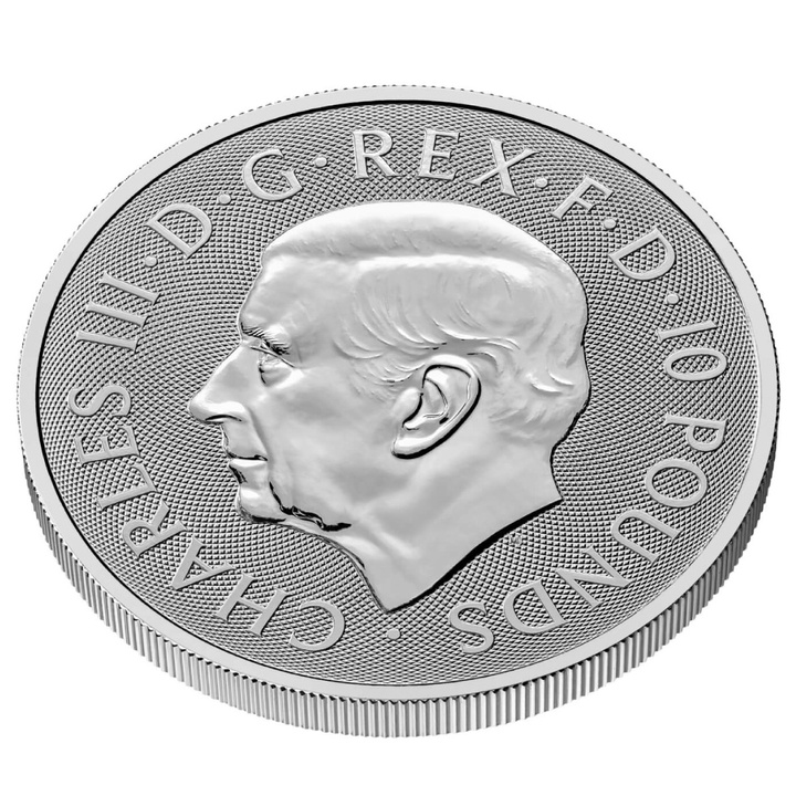 The British Lion 5 uncji Srebra 2025