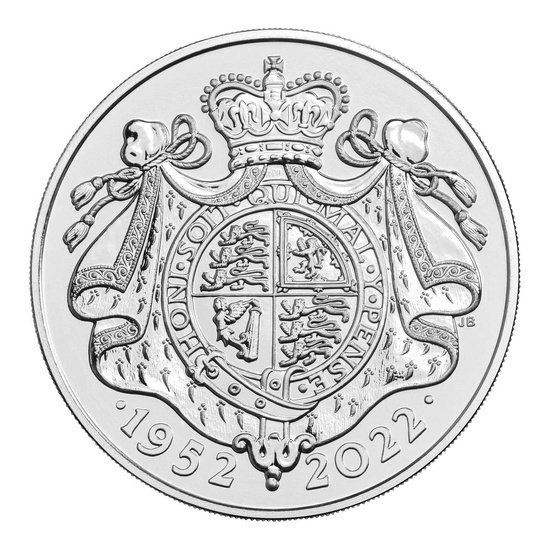 The Platinum Jubilee of Her Majesty The Queen £5 28.28 gramów Miedzioniklu 2022 