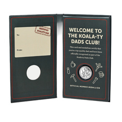 Medaglione ufficiale del Dads Club 1/4 oncia d'argento Prooflike