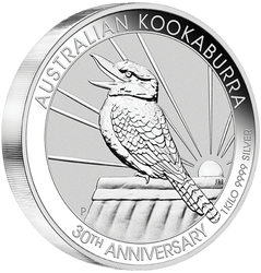 Kookaburra 1000 gram Silver 2020 Investment Sets 10 Pc.