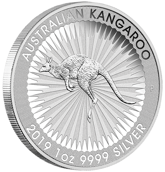 Australijski Kangur 1 uncja Srebra 2019