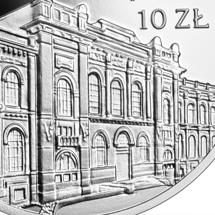 100. rocznica utworzenia Banku Polskiego SA 10 zł Srebro 2024 Proof High Relief