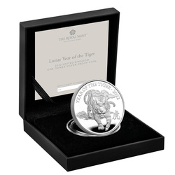 Lunar: Rok Tygrysa 1 uncja Srebra 2022 Proof