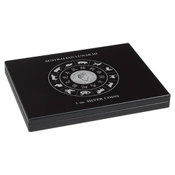Leuchtturm - Estuche Lunar III 12 x 1 onza Plata