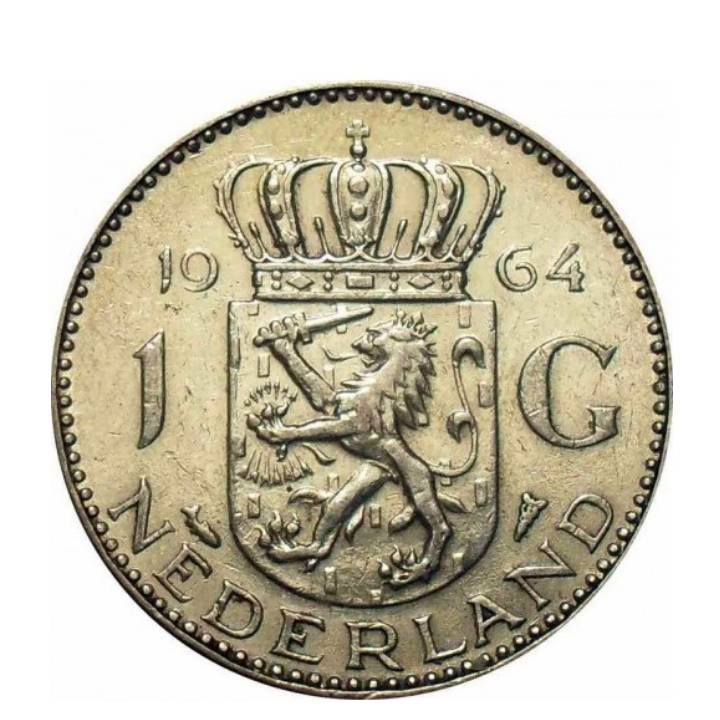 Niederlande: 1 Gulden Silbermünze Verschiedene Jahrgänge