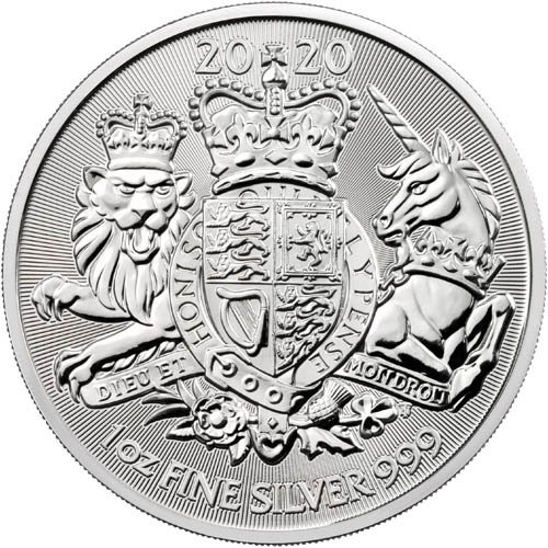 Escudo Real 1 oz Plata 2020