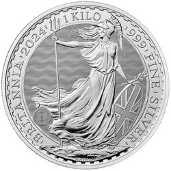 Britannia 1000 grams Silver 2024