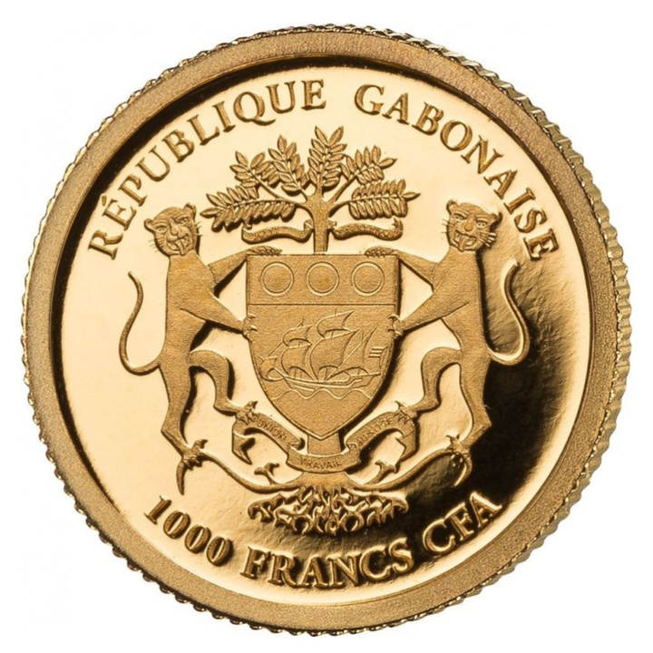 Africa: 2020 Proof Anniversary Edition 7-Coin 0.5 g Gold Set