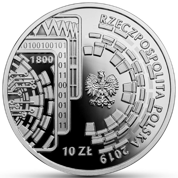 PKO BP 100th Anniversary 10 zloty Silbermünze 2019 Proof