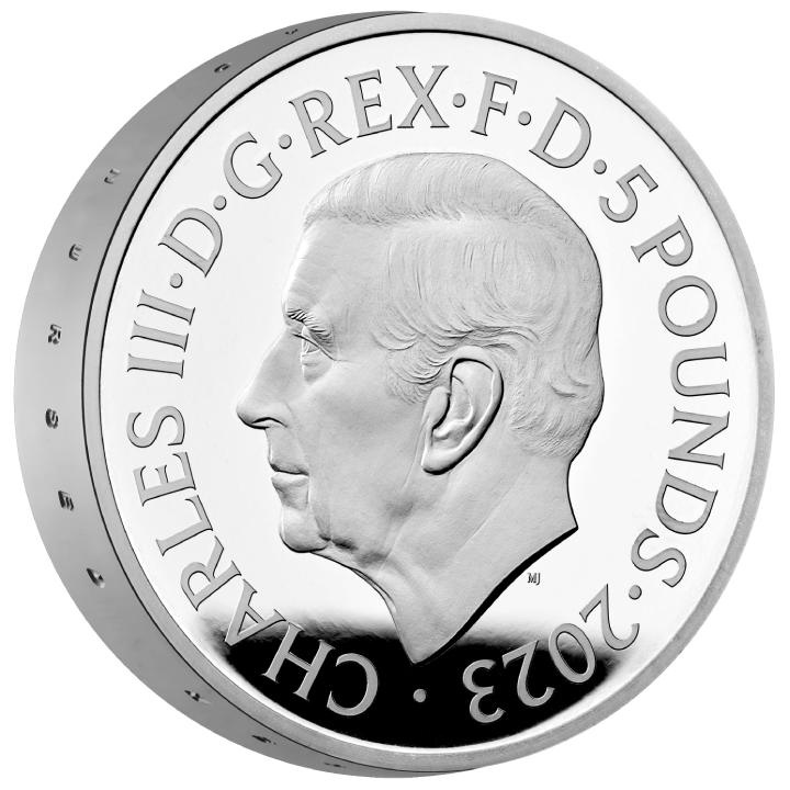 Mary Seacole £5 Argento 2023 Proof Piedfort