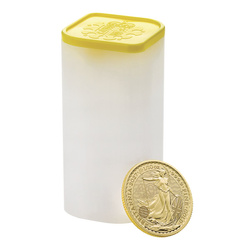 Moneda de oro Britannia 1/10 onza de oro 2027