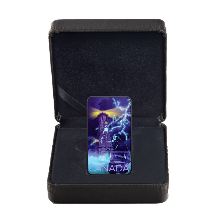 Canada Haunted Canada - Gibraltar Point Lighthouse colorată 1 oz Argint 2026 Proof
