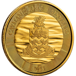 Cayman Islands: Marlin 1 uncja Złota 2023 Prooflike