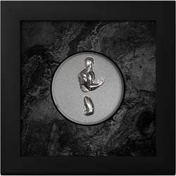 Palau: Out of the dark 3 oz Silber 2024 Black Proof Ultra High Relief