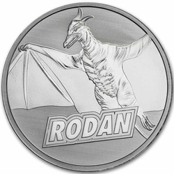 Niue: Godzilla vs Monsters - Rodan 1 oz Silver 2024