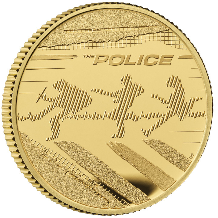 The Police 1/4 uncji Złota 2023 Proof
