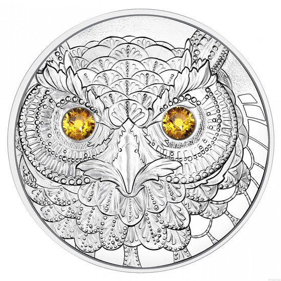 Europe - The wisdom of the Owl 20 Euro Silber 2021 Proof