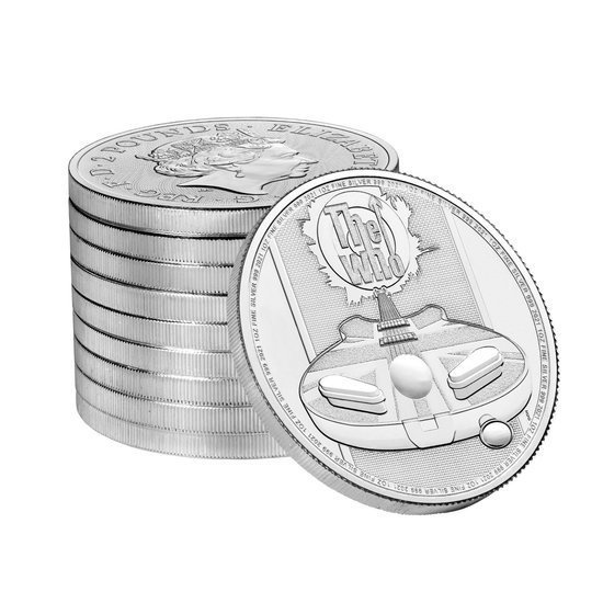 Zenei legendák: THE WHO 1 uncia ezüst 2021