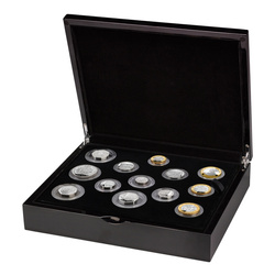 Set di 13 monete d'argento Gran Bretagna 2021 Proof