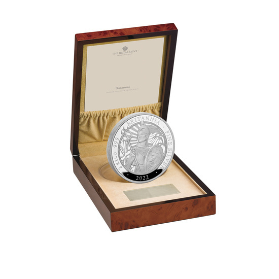 Britannia 2000 grammi d'argento 2022 Proof