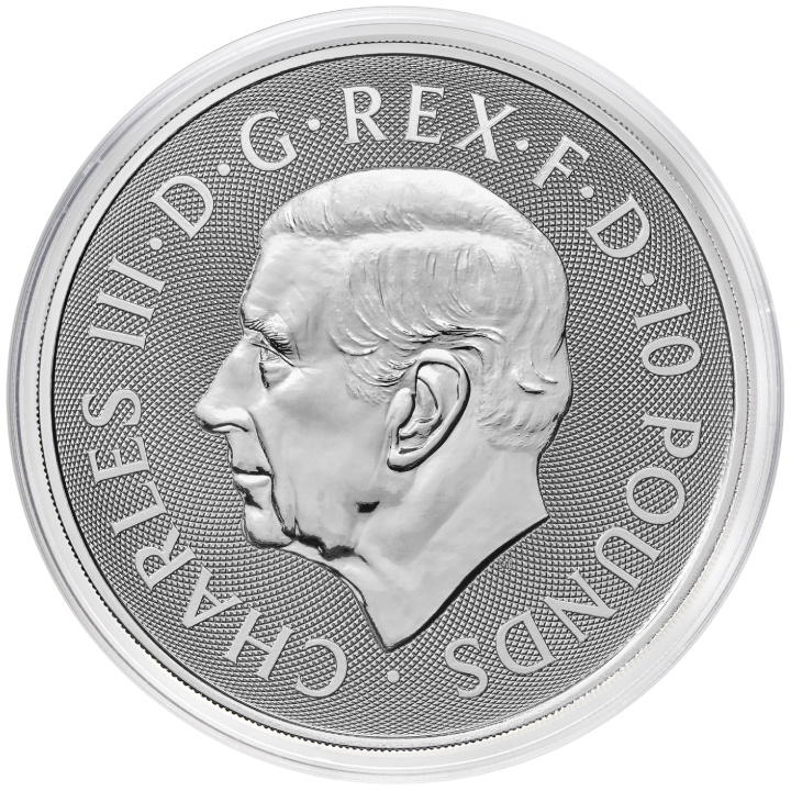 Mitos y Leyendas: Merlín 10 oz Plata 2025