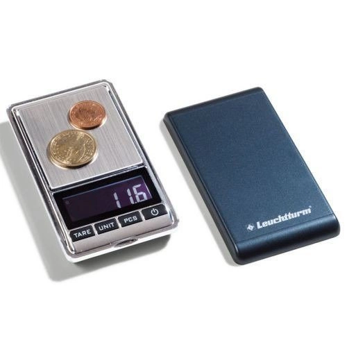 Leuchtturm - Cântar digital pentru monede LIBRA. Domeniu de măsurare: 0,1-500 g