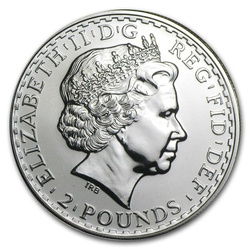 Britannia 1 uncja Srebra 2009