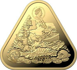 Tesoro Naufragios: Zuytdorp 1 oz Oro 2020
