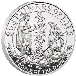 400. rocznica Mayflower - Zestaw (moneta i medal) Srebro 2020 Proof