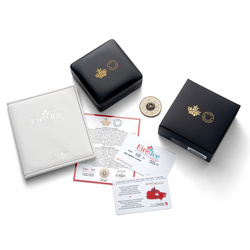 Canada: Sparkle of the Heart $20 Silber 2023 Proof Gilded Coin