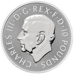 The Royal Tudor Beasts: The Greyhound of Richmond 10 oz Stříbra 2025