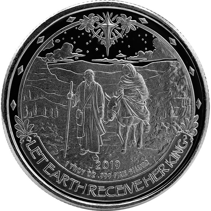 Nativity 1 oz Silver 2019 Round Coin