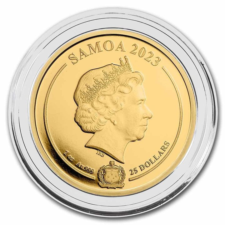 Samoa: Looney Tunes - Road Runner 1 oz Gold 2023