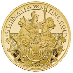 Britannia 1/4 uncji Złota 2023 Proof