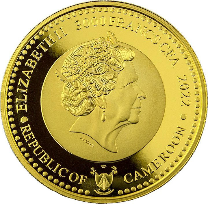 Camerún: La Era Vikinga - Prosperidad 1 oz Oro 2022