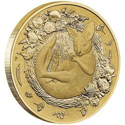 Dreaming Down Under: Canguro addormentato Bronzo alluminio 2021