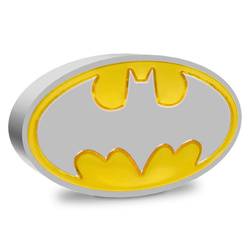 Niue: DC Comics - Batman 'Logo' coloured 1 oz Silver 2021 Proof