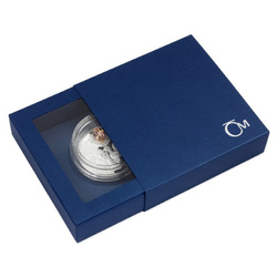 Klasszikus dizájn: Indiai fej dizájn 1 uncia ezüst kerek