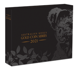Koala 1 uncja Złota 2021 Proof High Relief
