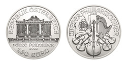 Wiener Philharmoniker 1 oz Silber 2022