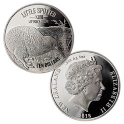 Kiwi 5 uncji Srebra 2018 Proof