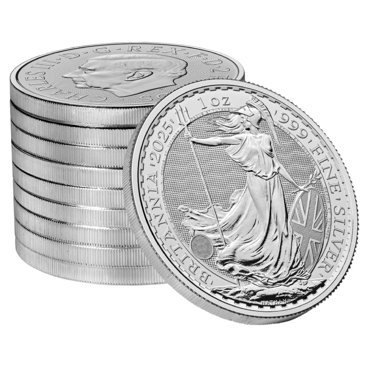 Britannia 1 uncja Srebra 2025