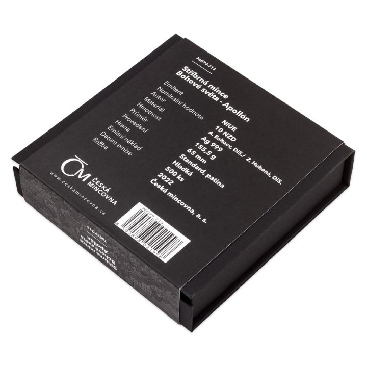 Niue: Universal Gods - Apollon 5 oz Silver 2022