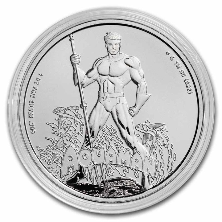 Samoa: DC Comics - Aquaman 1 oz Plata 2023