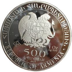 Arca de Noé 1 oz Plata  Diversas Rentas Vitalicias (Milkspot)