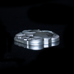 Original Sin 2 oz Silber 2023 Stackable High Relief Antiqued 