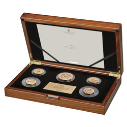 Set of 5 United Kingdom Gold 2025 Proof Commemorative Coin