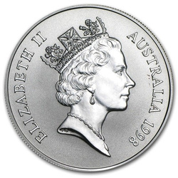 Canguro australiano 1 oncia d'argento 1998