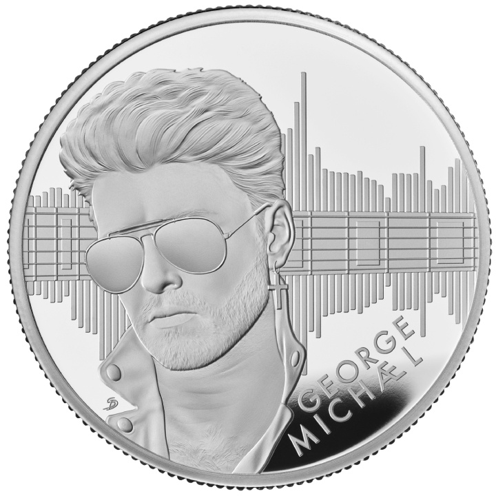 George Michael 2 oz Silber 2024 Proof 